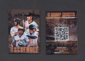 2025 San Jose Giants Schedule w Bryce Eldridge / San Francisco - Picture 1 of 1