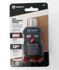 Southwire 40022S Analog 120 Volt GFCI Buchse Tester - Bild 1 von 2