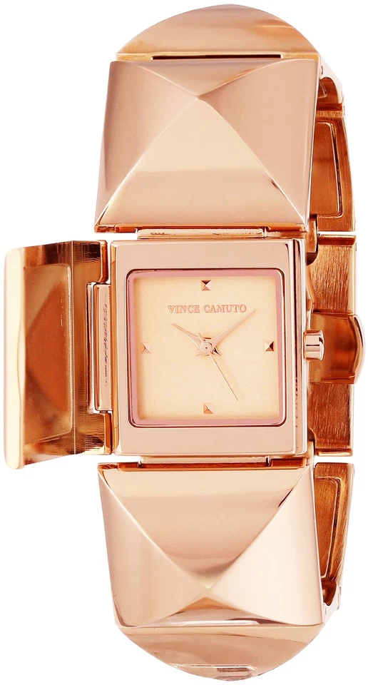 Vince Camuto Feminino Mostrador Tom Ouro Rosa e Pulseira de Aço Inoxidável VC/5026RGRG - Imagem 1 de 1
