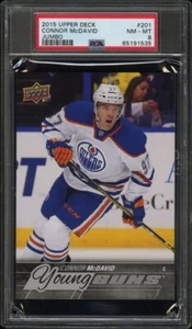 2015-16 Upper Deck - Connor McDavid #201 Jumbo (RC) PSA 8 - Bild 1 von 2