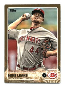 2015 Topps Gold # 353 Mike Leake     SN2015