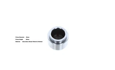 Para VW Beetle 1302, 1303 1970-1979 Pistón De Caliper De Freno Delantero P4001 - Imagen 1 de 3