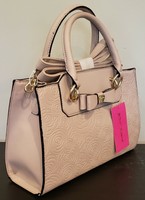 Betsey Johnson Blush Satchel Handbag