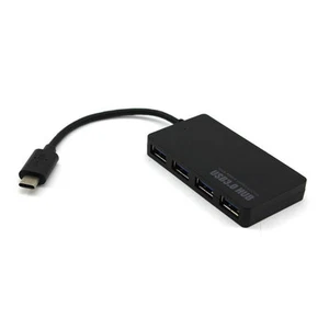 4 Port Ultra Thin USB 3.0 Hub Splitter Adapter Super Speed 5Gbps for PC Laptop - Picture 1 of 4