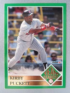 *Rare* 1992 Fleer Team Leaders #5 Kirby Puckett - Picture 1 of 1