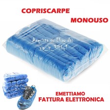 COPRISCARPE MONOUSO IMPERMEABILE COPRI LE SCARPE COPRIRE CALZARI ANTISCISCIVOLO