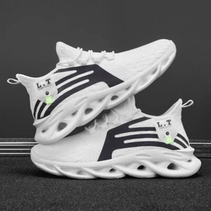 Mode Herren Wanderschuhe Leichte Sportschuhe Mesh Atmungsaktiv Turnschuhe - Bild 1 von 39