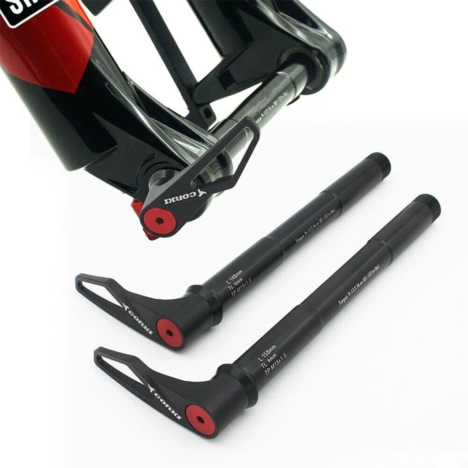 1 Thru Axle 15x110mm MTB Fork High Strength Bolt-On - Image 1 of 4