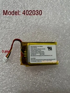 402030 -NEW Genuine replacement battery batteria 220mAh 3.7V - 3 pins - Photo 1 sur 2