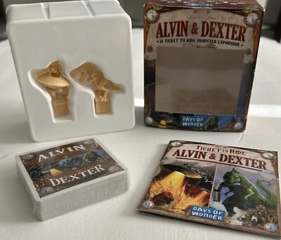 Alvin & Dexter Ticket to Ride Monster Expansion Days of Wonder  - Image 1 of 4