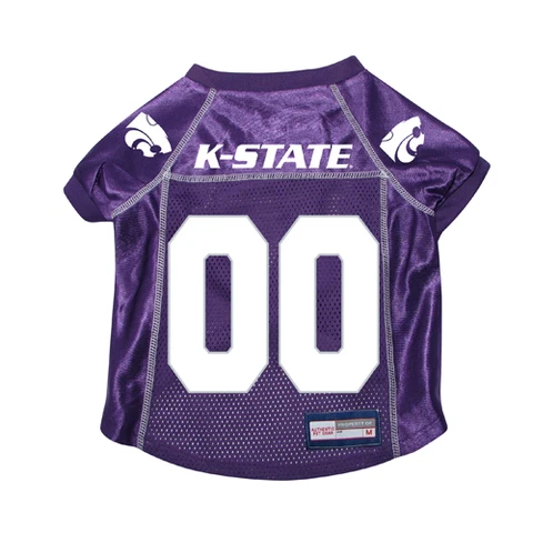 NEW KANSAS STATE WILDCATS DOG CAT PREMIUM JERSEY w/ NAME TAG LICENSE CHOOSE SIZE Cover
