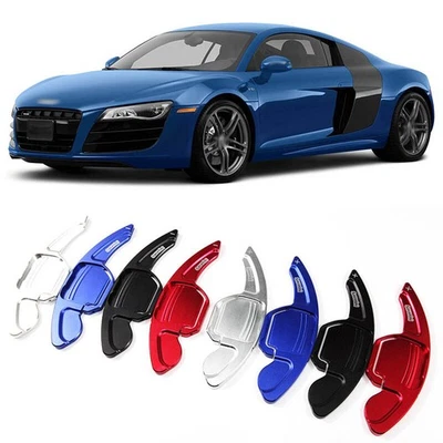 Cubierta de palanca de cambios de extensión de paleta DSG para volante de aleación apta para Audi R8 2012 Foto 1 de 4