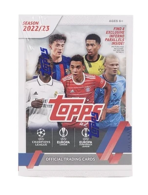2022/23 Topps UEFA Club Competitions Soccer Blaster Box - Image 1 of 4