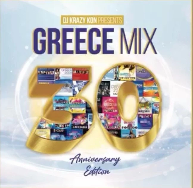 DJ Krazy Kon Presents Greece Mix 30 Anniversary Edition (CD, 2025) - image 1 of 1