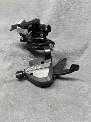 Shimano Altus Shifter SL-M370 And Front Derailleur FD-M370 Set  - Image 1 of 4