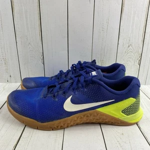 Nike Metcon 4 blau sportliche Trainingsschuhe Herren Größe 11,5 niedrig Fitnessstudio Turnschuhe - Bild 1 von 21