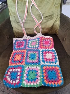 Bershka Crochet Tote Bag - Picture 1 of 4