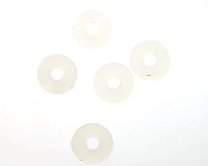LOT OF 5 CLEAR SILICONE 8g O RINGS (FIT 8G) - Imagen 1 de 1