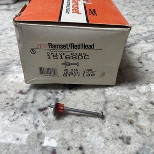 RAMSET 1516SDC Fastener Pin With Washer,2 1/2 In,PK100 - Picture 1 of 3