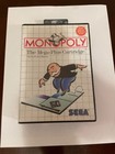 Monopoly Sega Master System komplett