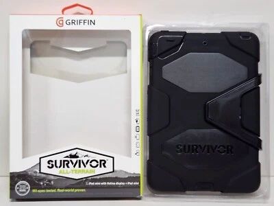 NEW: GRIFFIN SURVIVOR ALL TERRAIN PROTECTIVE CASE FOR IPAD MINI WITH RETINA DISP - image 1 of 4