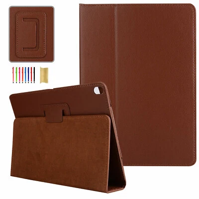 Slim Folio Stand PU Leather Case Cover For iPad mini 6/iPad 8th/7th/6th Gen/Pro - Image 1 of 4