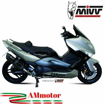 Escape Completo Mivv Yamaha T-Max 500 2011 Moto Silenciador Suono Black - Imagen 1 de 2