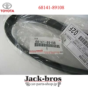 TOYOTA GENUINE OEM 4RUNNER 84-89 FRONT DOOR GLASS RUN CHANNEL W/VENT 68141-89108 - Picture 1 of 4