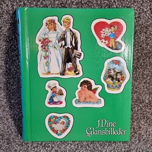 Vintage ScrapBook With Decoupage Paper Die Cut Scraps - Picture 1 of 8