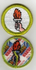 Sports (Green Border) Merit Badge, Type J "Scout Stuff" Back (2002-10), Mint - Picture 1 of 1