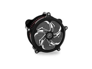 Performance Machine Motorcycle Rival Air Cleaner Cover Contrast Cut Platinum - Picture 1 of 1