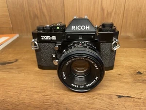 *Near Mint ++* Ricoh XR-2 Film Camera XR Rikenon 50mm F/2 Lens Pentax K PK Mount - Picture 1 of 18