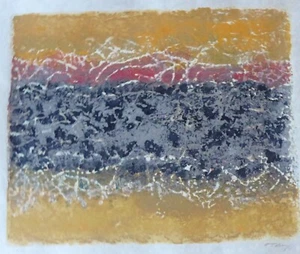 MARK TOBEY SONATA HAND SIGNED 1975 SERIGRAPH on Japon paper US Artist - Picture 1 of 4