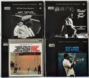 JVC XRCD 20bit COLLECTION LOT e) JAZZ - BLUES - ROCK ORIGINAL #4XRCD JVC SEALED - Picture 1 of 2