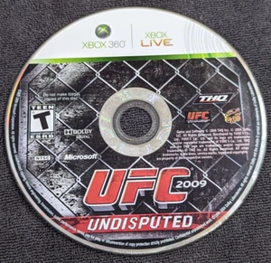 UFC 2009 unbestritten (Microsoft Xbox 360, 2009) Disc nur gereinigt getestet funktioniert - Bild 1 von 1