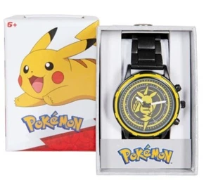 Nintendo Pokemon Pikachu Uhr Kinder 6+ elektrisch + Metall Band Figur Unisex - Bild 1 von 1