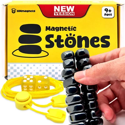 HMMAGNETS Upgraded (Multi-Level) Magnetic Chess Game with Stones