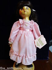 Raikes Originals 16" wooden doll in wooden stand, original box NEW RARE DOLL