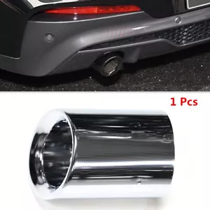 Cubierta de silenciador de punta de escape de acero inoxidable cromado de 1 pieza para BMW X3 G01 X4 G02 19-22 - Imagen 1 de 8