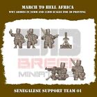 French Legion Support Senegal - 28mm - Bolt Action / Chain of Command / WW2