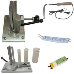 Kit de herramientas para hacer letras de canal acrílico doblador + soldador + herramienta de ranura + módulo LED - Imagen 1 de 5