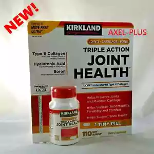 KIrkland Triple Action Joint Health 110 tab. Compare to Move Free Ultra - Picture 1 of 1