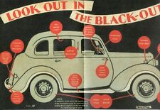 WW2 - Affiche- Royaume-Uni - Look out in The Black-out