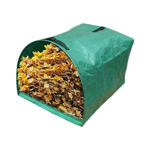 Reusable Garden Leaf Waste Bag Large Dustpan Waste Leaf Storage Sack - Picture 1 of 8