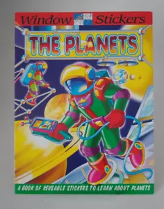THE PLANET: Window Reusable Stickers Activity & Coloring Book (Paperback) - Picture 1 of 3