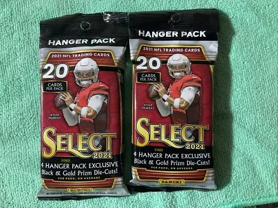 2021 Panini Select NFL Football Hanger Pack FACTORY SEALED  NEWx2 - Image 1 of 4