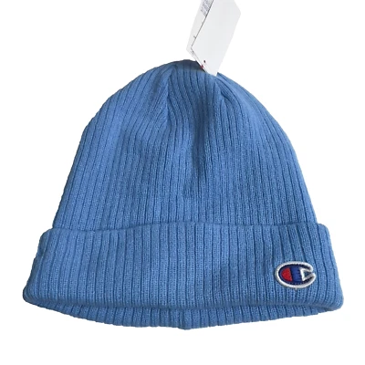 Champion 男式标志无檐帽 - 蓝色均码 — 第 1/4 张图片