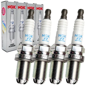 4x NGK BKR6EQUP 3199 Platinum Zündkerzen Für BMW 3er 5er 7er Z3 Audi A6 A8 MINI - Picture 1 of 6