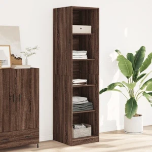 Kleiderschrank Braun Eichen-Optik 50x50x200 cm Holzwerkstoff - Bild 1 von 10