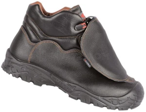 SCARPA ANTINFORTUNISTICA DA LAVORO ALTA PELLE SALDATORE COFRA COVER UK S3 M SRC - Picture 1 of 1